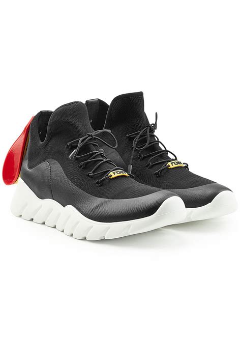 fendi runners black|fendi trainers for men.